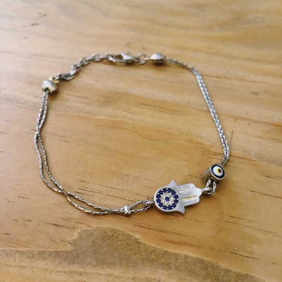 Jeweled Hamsa Bracelet 🧿✨ - Picture 3 of 6